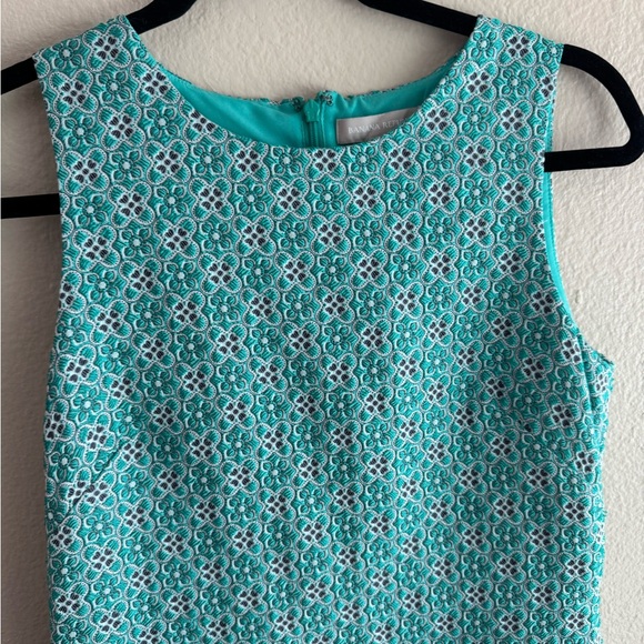 Banana Republic Sleeveless Floral Sheathe Knee-Length Dress - Size 2 - Picture 9 of 9